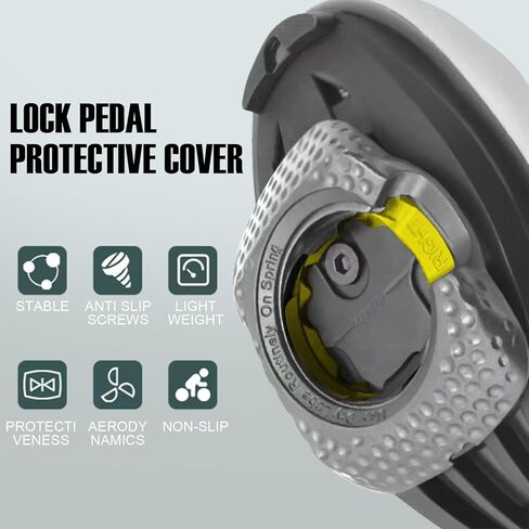 1 Pair of Quick Release Bicycle Shoe Studs, self-Locking Pedals, Anti Slip Studs, Suitable for Wahoo, speedplay Zero Cleats in Kuwait