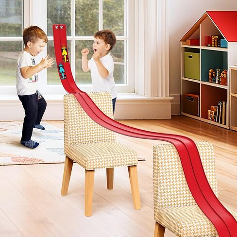 مسار منحدر مرن لسباق السيارات بطول 16 قدمًا للأطفال مع أكواب شفط، متوافق مع سيارات Diecast 1/64، يمكن لف هدايا حفلات السباق المحمولة للأولاد من سن 3 إلى 10 سنوات (أزرق السباق) in Kuwait