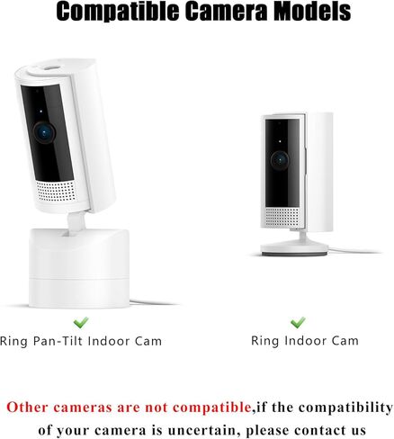 2 Pack Adhesive Wall Mount Bracket Compatible with Google Nest Indoor 2nd Generation Wired Security Cam, Metal Wall Mount Holder Ceiling Mount for Better View, Easy to Install, White in Kuwait