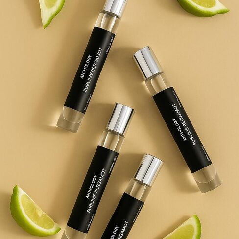 أنثولوجي سوبليم البرغموت رول على زيت عطري 0.3 أونصة 9 مل | الهشيم | مكونات البرغموت والعنبر وخشب الأرز in Kuwait