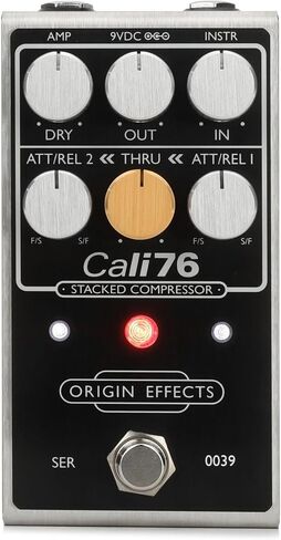 Origin Effects Cali76 Stacked Compressor Pedal - Black in Saudi Arabia