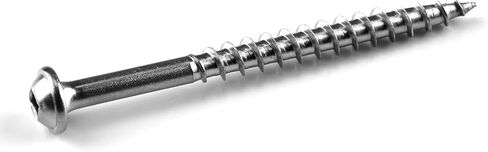 براغي ثقب الجيب من الفولاذ المقاوم للصدأ من Kreg - SML-C250S5-250 - 2-1/2 بوصة - خيط خشن - رأس ماكسي لوك - خارجي - 250 قطعة in Saudi Arabia