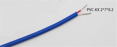 سلك التعويض KC KX الحرارية K نوع سيليكون تمديد الكابلات البلاستيكية (KX 2X7X0.2mm) in Saudi Arabia