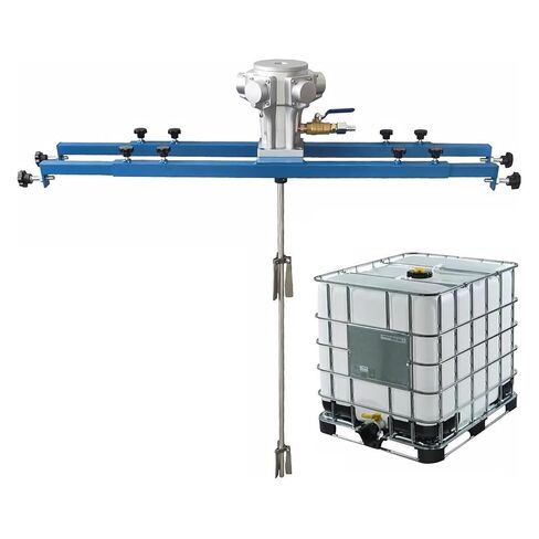 Pneumatic Paint Mixer, IBC Air Agitators, 265 Gallon Bracket Mixer, Paint Stirring Machine Mix Tool, Folding Propeller, for Ink Dissolver Agitator in Saudi Arabia