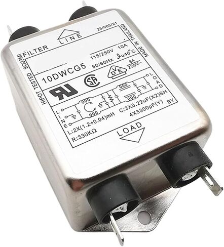 Switch with Insurance Power Filter 10CR2A 220V 10A 12A 12GEEG3D(10DWCG5 10A) in Saudi Arabia