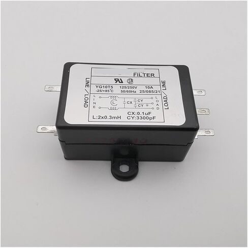Power Filter YG10T5 YG06T5 Anti-Interference Filter 6A 10A(YG10T5 10A) in Saudi Arabia