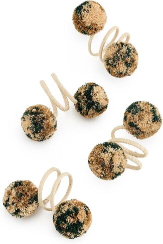 مجموعة خواتم مناديل القصبة النسائية من كيم سيبرت مكونة من 4 قطع in Kuwait