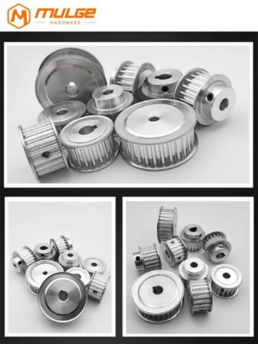 Timing Pulley HTD 8M-12Teeth Bore 6-15mm Width 15/20mm Synchronizing Wheel 1Pcs(8mm-Keyway 3X1.4mm,for Width 15mm Belt) in Kuwait