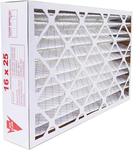 مرشحات AIRX الهواء النظيف الشرير. متوافق/بديل لفلتر هواء الفرن 16x25x5 MERV 11 HVAC AC هانيويل FC100A1029 CF200A1008 CF200D1625، عبوة من 4 قطع للحساسية، صنع في الولايات المتحدة الأمريكية in Saudi Arabia