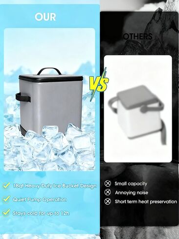 نظام العلاج البارد بآلة العلاج بالثلج، نظام ضغط بارد قابل للبرمجة مع مضخة هادئة، وحدة محمولة للذراع والكاحل والفخذ ومفاصل الساق in Kuwait