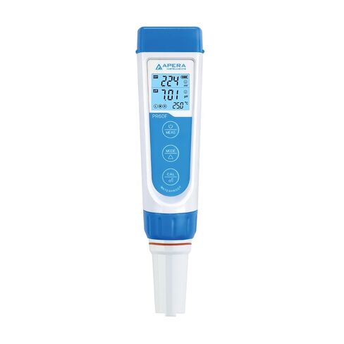 مجموعة اختبار Apera Instruments PR60F Premium pH/ORP (Redox) مع مستشعر مسطح مزدوج تمت معايرته مسبقًا للحصول على درجة حموضة متزامنة عالية الدقة/ORP/درجة الحرارة. قياس in Saudi Arabia
