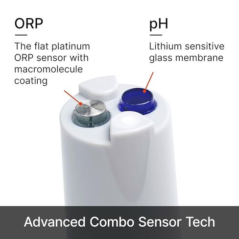 مجموعة اختبار Apera Instruments PR60F Premium pH/ORP (Redox) مع مستشعر مسطح مزدوج تمت معايرته مسبقًا للحصول على درجة حموضة متزامنة عالية الدقة/ORP/درجة الحرارة. قياس in Saudi Arabia