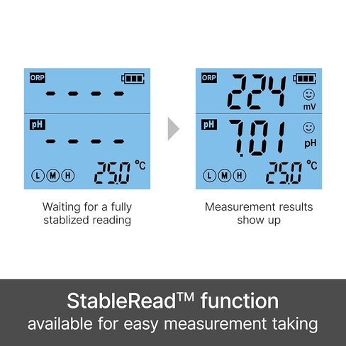 مجموعة اختبار Apera Instruments PR60F Premium pH/ORP (Redox) مع مستشعر مسطح مزدوج تمت معايرته مسبقًا للحصول على درجة حموضة متزامنة عالية الدقة/ORP/درجة الحرارة. قياس in Saudi Arabia