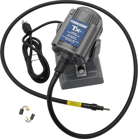 1/3 hp TXM Bench Mount Motor with 60" Square Drive Heavy Duty Shaft & Sheath and Built-in Dial Speed Control, 115v in Saudi Arabia