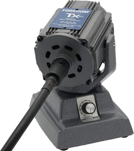 1/3 hp TXM Bench Mount Motor with 60" Square Drive Heavy Duty Shaft & Sheath and Built-in Dial Speed Control, 115v in Saudi Arabia
