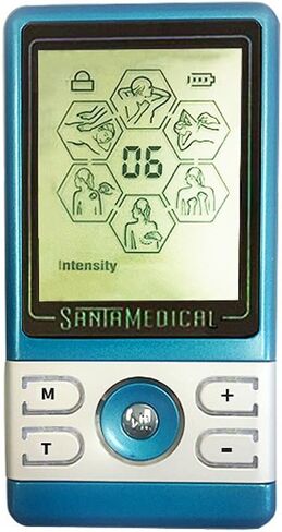 جهاز مساج نبض إلكتروني بوحدة عشرات زرقاء من سانتاميديكال PM-470 مع بطارية قابلة لإعادة الشحن in Kuwait