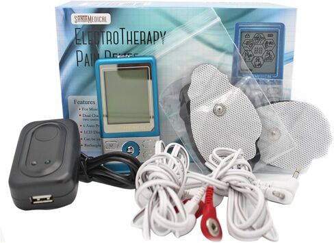 جهاز مساج نبض إلكتروني بوحدة عشرات زرقاء من سانتاميديكال PM-470 مع بطارية قابلة لإعادة الشحن in Kuwait