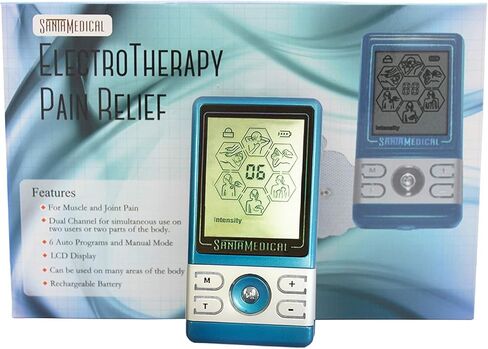 جهاز مساج نبض إلكتروني بوحدة عشرات زرقاء من سانتاميديكال PM-470 مع بطارية قابلة لإعادة الشحن in Kuwait