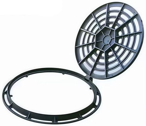 شبكات تصريف من حديد الدكتايل، أغطية فتحات شبكية معدنية للممرات والمجاري والكراجات - حل صرف خارجي متين in Kuwait