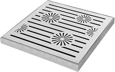 شبكة تصريف من الفولاذ المقاوم للصدأ، شبكة معدنية خارجية للصرف المسامي في الساحات والجراجات والشرفات والأرصفة in Kuwait