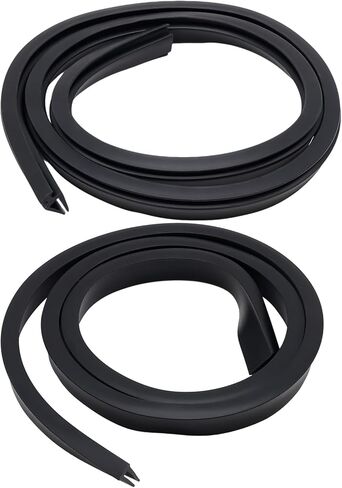 CH9030501 Sweep Replacement for Larson & Pella Storm Doors Expander Sweeps, Storm Door Sweep Seal for Vinyl and Metal Door Sweep Assembly - 2 Specifications Rubber Strip in Saudi Arabia