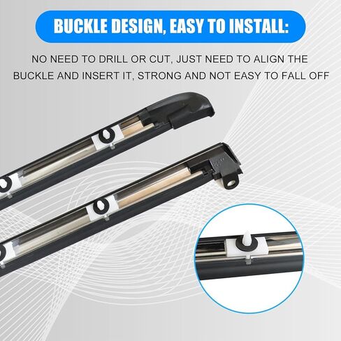 FZJDSD Car Quarter Door Belt Moulding Set Black Compatible with Toyota Land Cruiser Prado FJ LC120 GX470 2003-2009 Replace 7571160080 7571260080 7572160080 7572260080 7566060070 7567060070 in Saudi Arabia