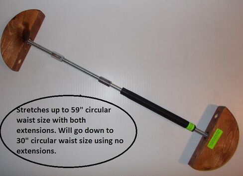 Two Waistband Stretchers - 30" to 59" Range Made in USA - THE ORIGINAL in Saudi Arabia