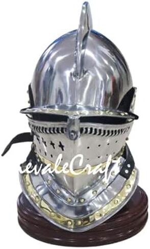 Medieval Knight Bergonet Helmet Halloween Costume in Saudi Arabia