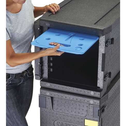 كاميرا Cambro Cam GoBox بلاستيكية زرقاء كاملة الحجم - 20 9/10 بوصة طول × 12 9/10 بوصة عرض × 1 3/5 بوصة ارتفاع in Saudi Arabia