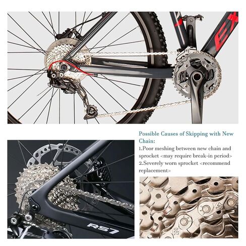 6/7/8 Speed Universal Bicycle Chain, Silver Nickel Plated Rust Resistant Bicycle Chain for Mountain Bicycle and Road Bicycle in Saudi Arabia