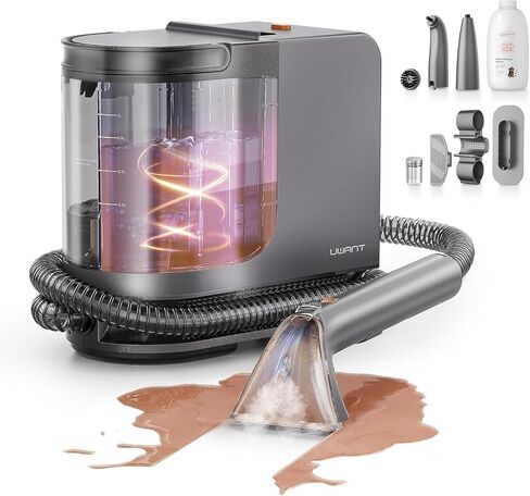 UWANT PORTABLE CORPT CLEANER 18KPA SPOT SPOT SPOT SPOT POTTION SPOT POTTION TELLER MACHENT SELFING SELFING SELFING مع أدوات متخصصة حصرية (PRO 18KPA) in Kuwait