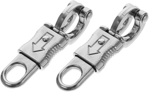 GANAZONO Horse Bridle Hook Zinc Alloy Snap Hooks Heavy Duty Quick Release Carabiner Rope Clips in Saudi Arabia