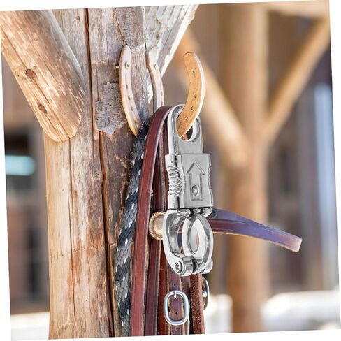 GANAZONO Horse Bridle Hook Zinc Alloy Snap Hooks Heavy Duty Quick Release Carabiner Rope Clips in Saudi Arabia