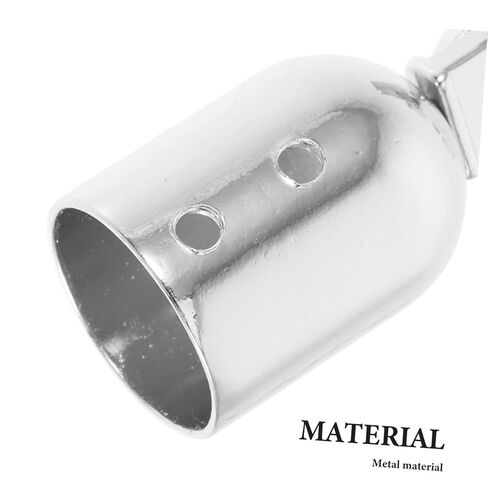 6Pcs Metal Barrier Rope End Caps with Hooks Secure Carabiner Clips for Stanchion Barriers Easy Installation Decking Rope Connectors for Crowd Control and Outdoor Use in Saudi Arabia