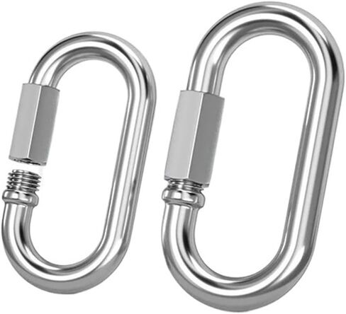 304 حلقة توصيل سريعة بيضاوية من الفولاذ المقاوم للصدأ M3.5M4M5M6M8 ~ M12(M12-(1 قطعة)) in Kuwait