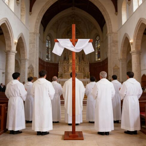 Adjustable Extra Large Wooden Cross Stand Up to 82 Inch – Handmade Solid Wood Oversized Standing Cross for Yard, Wall or Table Display, Easter Christmas Wedding Church Decoration in Saudi Arabia