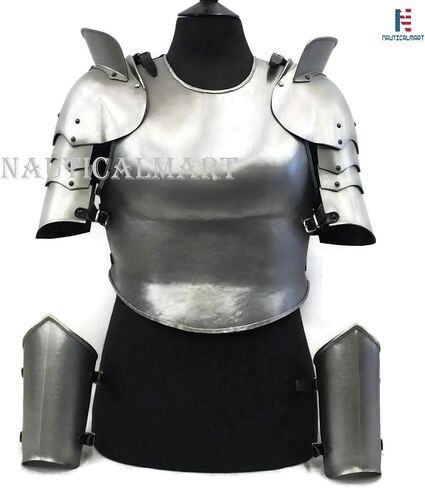NauticalMart أنثى LARP درع تأثيري القرون الوسطى درع الصدرية مجموعة الجزء العلوي من الجسم in Saudi Arabia