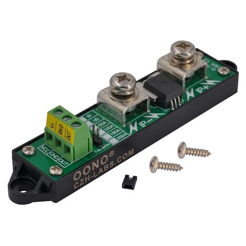 Bidirectional AC/DC +/-100 Amp Isolated Current Sensor Module, ACS758, +/-100A in Saudi Arabia