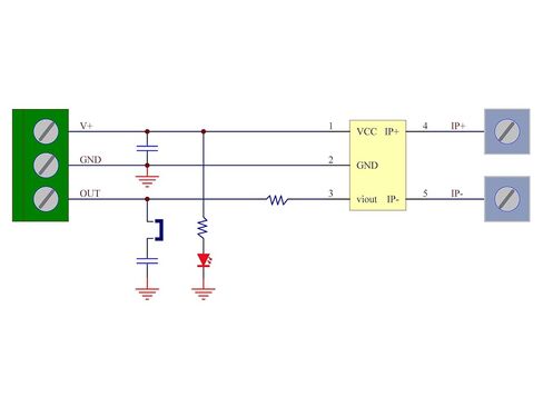 Bidirectional AC/DC +/-100 Amp Isolated Current Sensor Module, ACS758, +/-100A in Saudi Arabia