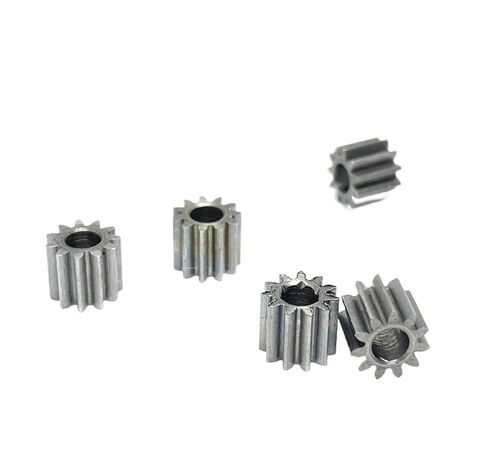 Steel Heavy Duty Motor Pinion Gear 2pcs 11 Teeth 3.17mm Steel Gear Motor Shaft Hole .14MM 0.5M in Saudi Arabia
