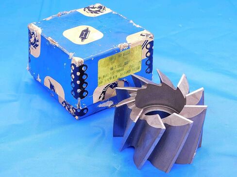 New DOLFAMEX 2 1/2 O.D. HSS Shell END Mill 1" Pilot 3/8 Key 10 FL 5-450-030 2.5 - AB0767CP2 in Saudi Arabia