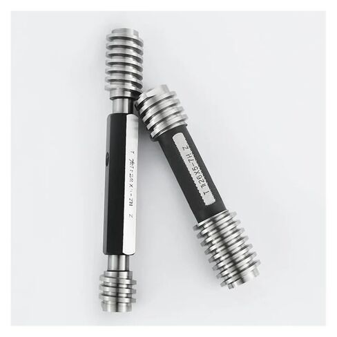 1 piece Left/Right Hand 7H TR Steel trapezoidal Thread Gauge TR22/24/26 Measuring Tool(Tr25X4 7H,Right Hand) in Saudi Arabia