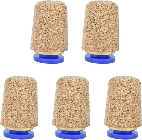 Air Filter, Noise Reduction Pneumatic Muffler Easy To Install Control Brass for Air Line Fitting for Solenoid Valves in Saudi Arabia