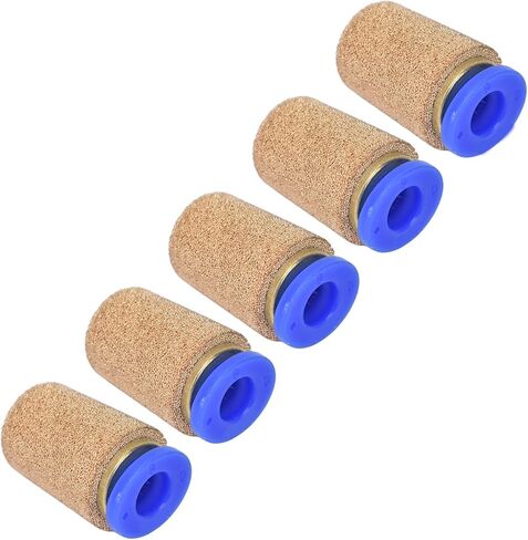 Air Filter, Noise Reduction Pneumatic Muffler Easy To Install Control Brass for Air Line Fitting for Solenoid Valves in Saudi Arabia
