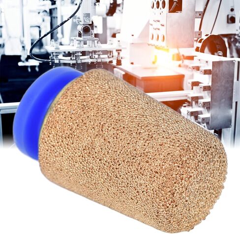 Air Filter, Noise Reduction Pneumatic Muffler Easy To Install Control Brass for Air Line Fitting for Solenoid Valves in Saudi Arabia