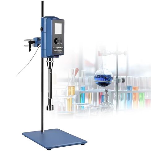 500W High Shear Homogenizer Digital High Shear Mixer Emulsification Machine 2000-28000rpm Emulsion Homogenize Dispersion Machine Lab Homogenizer Emulsifier(36G) in Saudi Arabia