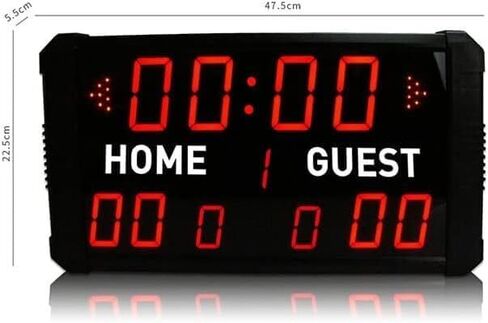 لوحة النتائج الرقمية LED، لوحة النتائج LED عالية السطوع، مع التحكم عن بعد في التطبيقات، لجميع أنواع لوحة النتائج الرياضية in Kuwait