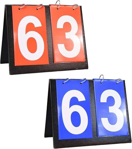 Portable Flip Scoreboard-Scoreboard for Baseball Football Table Tennis, Football Volleyball, Basketball, Table Tennis Track and Field Curling, Fencing, Rugby, Ice Hockey in Saudi Arabia