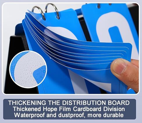 LED Football Replacement Board Portable Digit Score Board,Foldable Design,Suitable for Football, Basketball, Volleyball, and Other Competitions Portable Replacement Plate in Kuwait