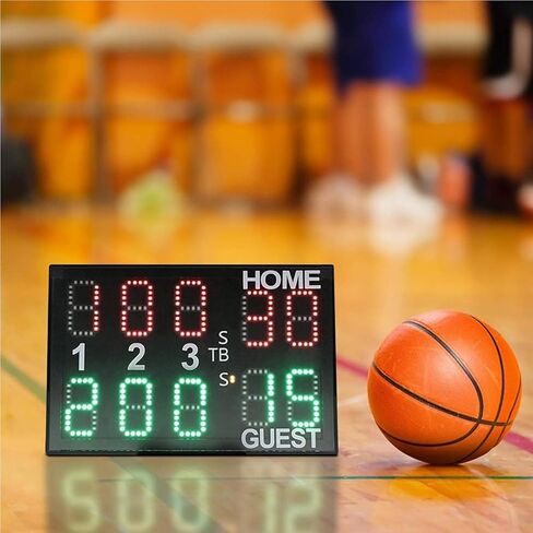 Digital Scoreboard,LED Scoreboard,Indoor Digital LED Scoreboard Tabletop Score Board for Basketball Volleyball Tennis Boxing Match Game Scoreboard.,Scoreboard+Stand,Scoreboards in Kuwait